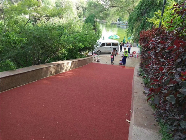 阜阳彩色路面施工